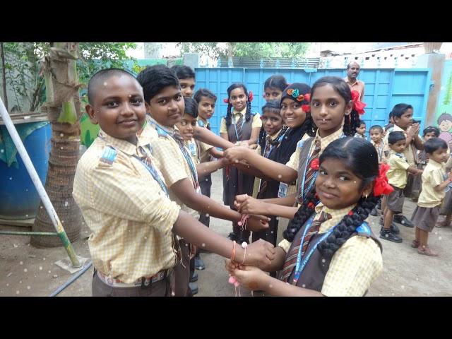 Raksha bandhan celebrations-2018 SUNFLOWER HIGH SCHOOL Kothawada,Warangal