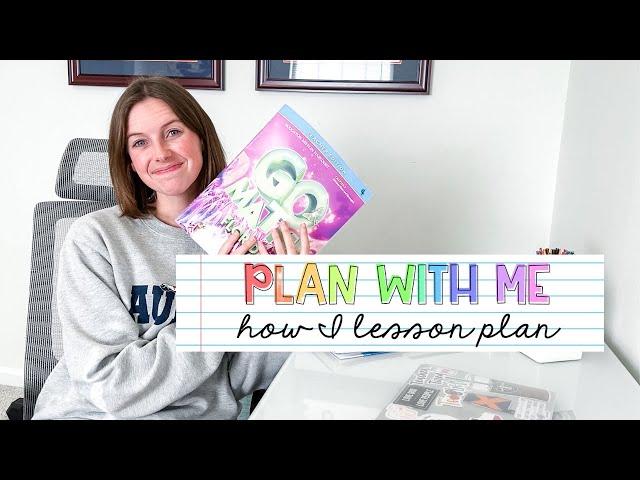 PLAN A WEEK WITH ME | watch me lesson plan