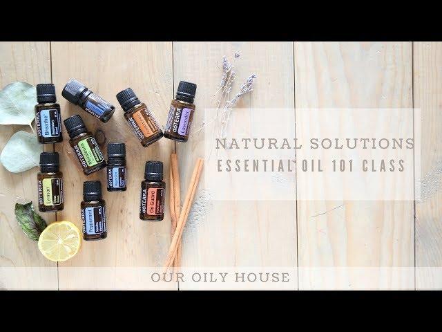 ESSENTIAL OIL 101 CRASH COURSE | ONLINE OIL CLASS