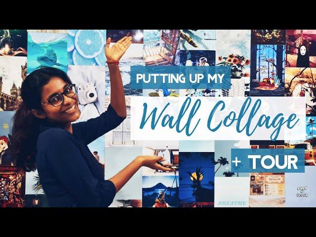 Putting up my Wall Collage + Tour