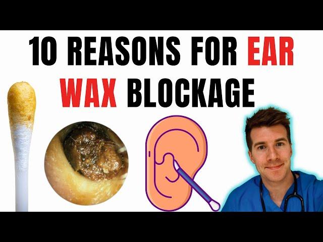 10 risk factors for developing excessive ear wax buildup and blockage...