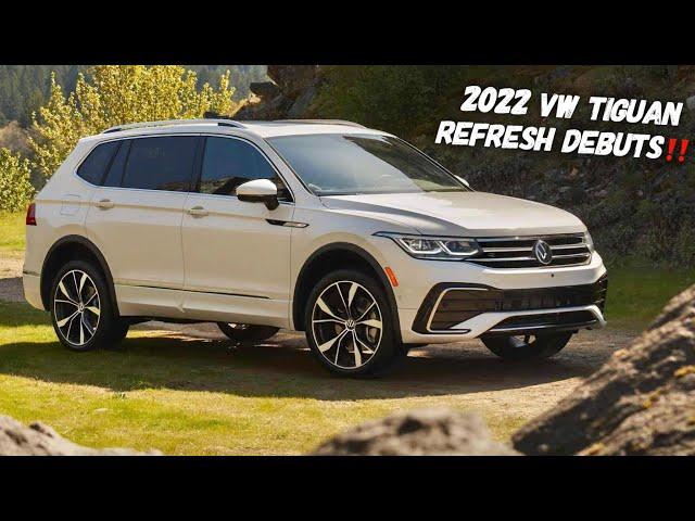 2022 Volkswagen Tiguan Debuts Mid-Cycle Refresh