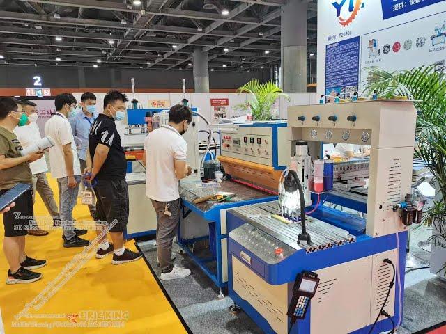 3D Silicone Heat-transfer Label Sticker Machines at ITCPE in Gunagzhou