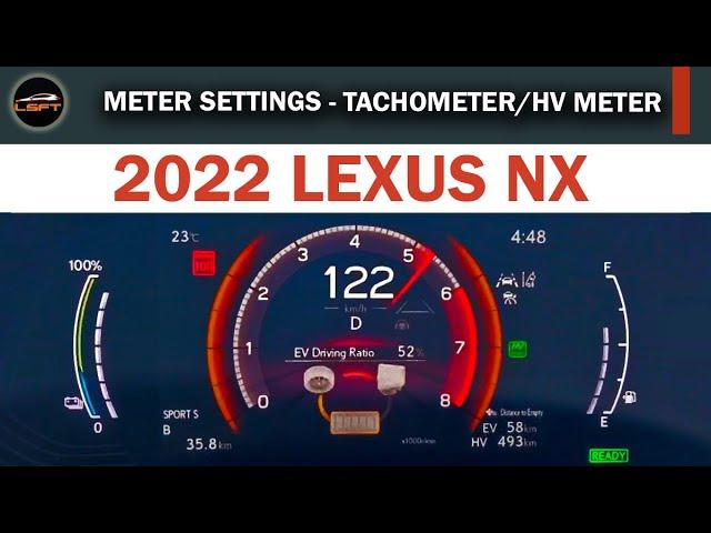 2022 Lexus NX - Meter Settings