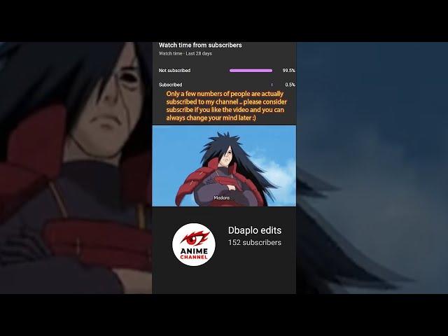 Madara alone was enough for whole nation #naruto #madara #anime