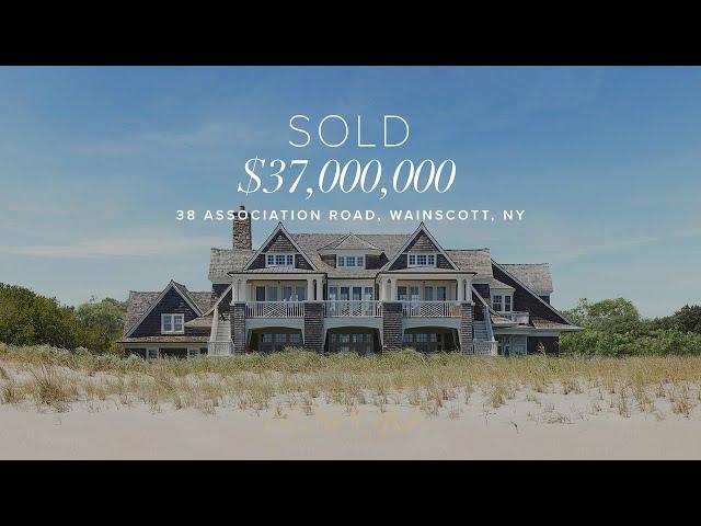 Magnificent $37,000,000 Oceanfront Hamptons Estate