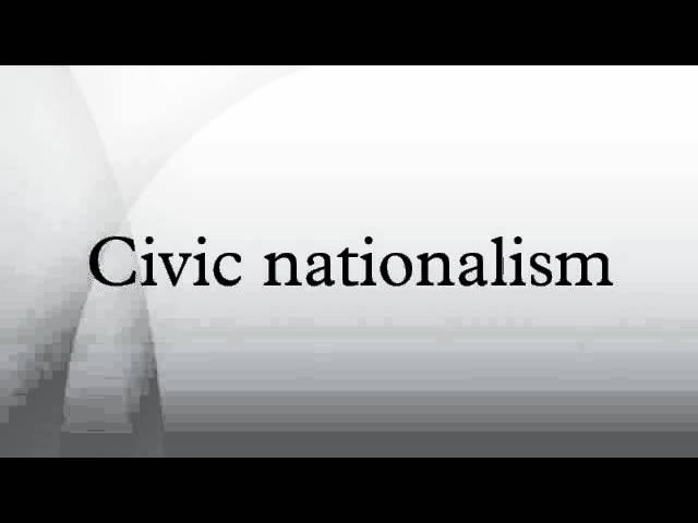 Civic nationalism