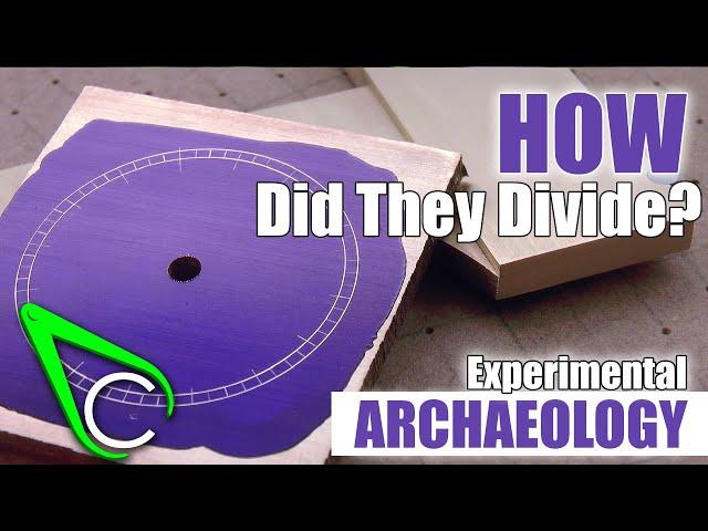 Is This The Dividing Plate Used to Construct The Antikythera Mechanism? - Experimental Archaeology
