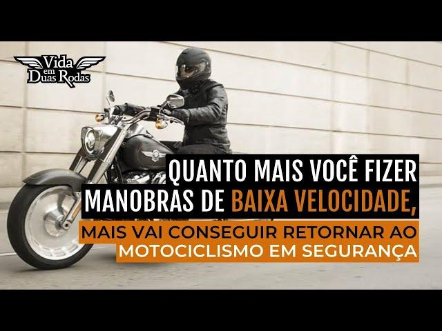 Quanto mais você fizer manobras de baixa velocidade, mais vai conseguir segurança