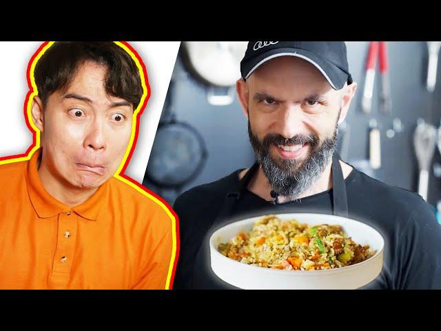 Uncle Roger Review BABISH ITALIAN FRIED RICE