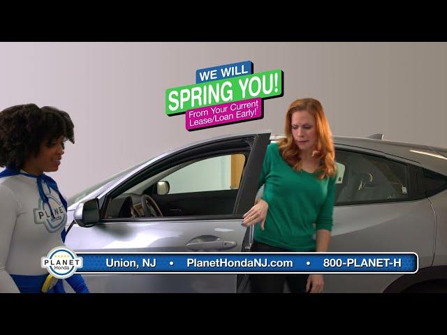 Let's "Spring You' into a new CR-V at Planet Honda!