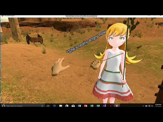 (What if you bully neko chan) -shinobu project vr