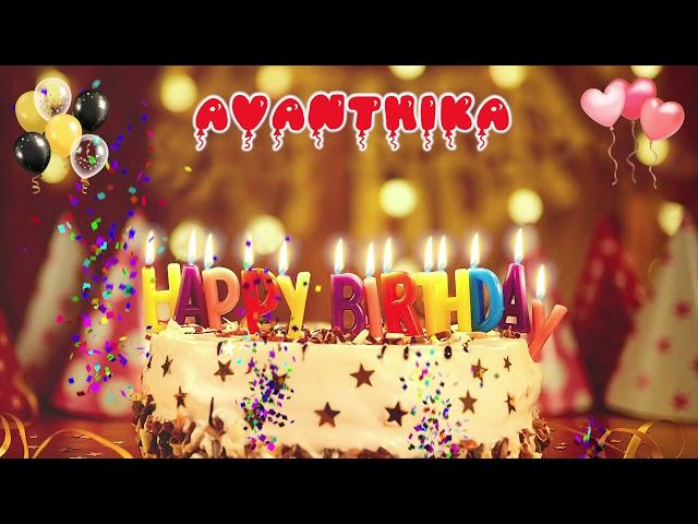 AVANTHIKA Birthday Song – Happy Birthday to You