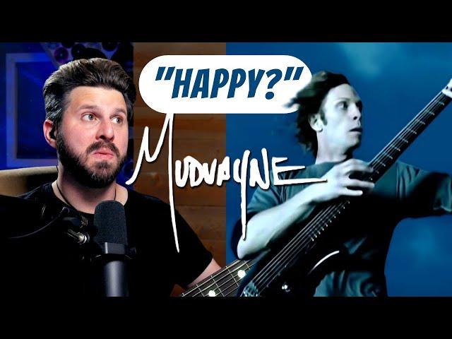 Bass Teacher REACTS to MUDVAYNE - "Happy?" | Ryan Martinie is mesmerizing to watch!