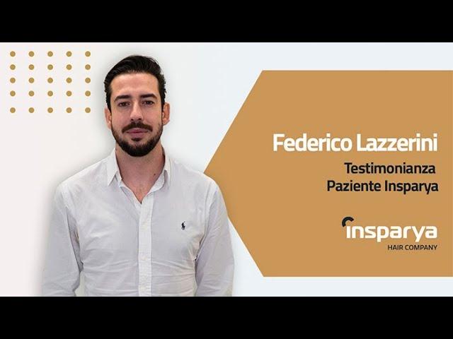 Testimonianza di un paziente Insparya: Federico L.