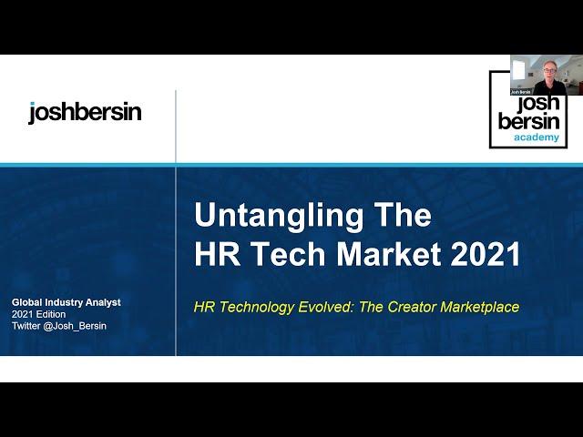 HR Technology 2021:  Overview And State Of The Marketplace