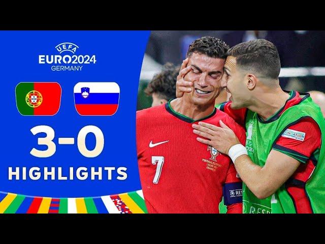 Portugal vs Slovenia (3-0) HIGHLIGHTS | EURO 2024