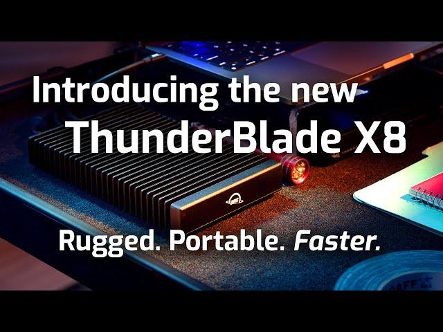 Rugged, portable and crazy fast: Introducing the new OWC ThunderBlade X8