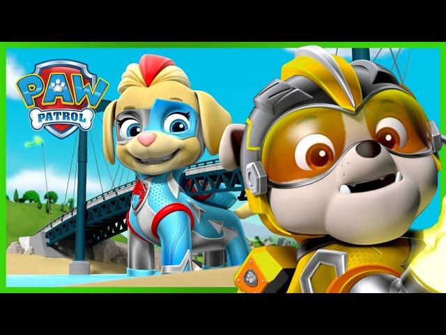 Kosmopieski spotykają superbliźniaki Ellę i Tucka - Psi Patrol PAW Patrol po polsku - Pup Tales