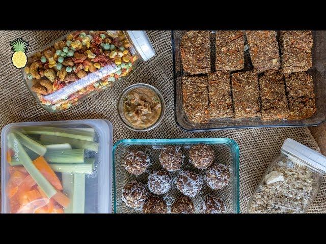 5 Vegan Travel Snack Recipes | Healthy & Easy!