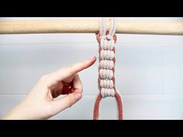 Double Endless Falls Knot | DIY MACRAME