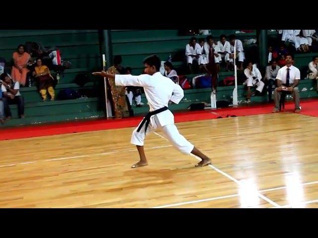 Kata - Gojushiho Sho - Bodhidharma JKS India Black Belt