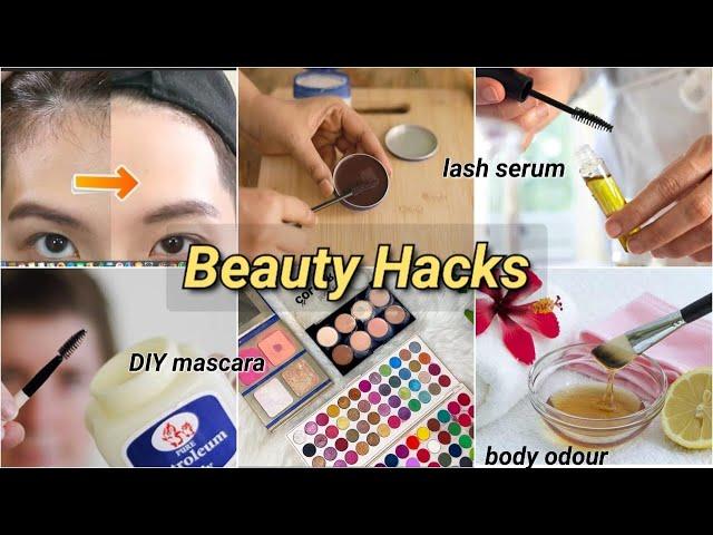 12 Money Saving Beauty Hacks | DIY Mascara, Lash Growth Serum, Shaving Cream