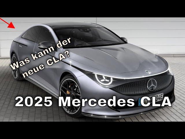 2025 Mercedes-Benz CLA (C174/C178): Elektro- und Hybridoptionen | erste technische Details