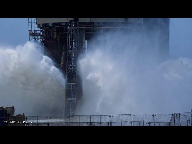 Full-pressure Starship Deluge Test