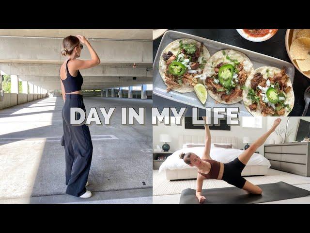 PRODUCTIVE VLOG | the best trousers guide, work, workout, errands & home updates!