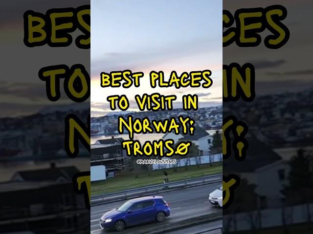 Best places to visit in Norway | Tromsø #shorts #norway #tromsø