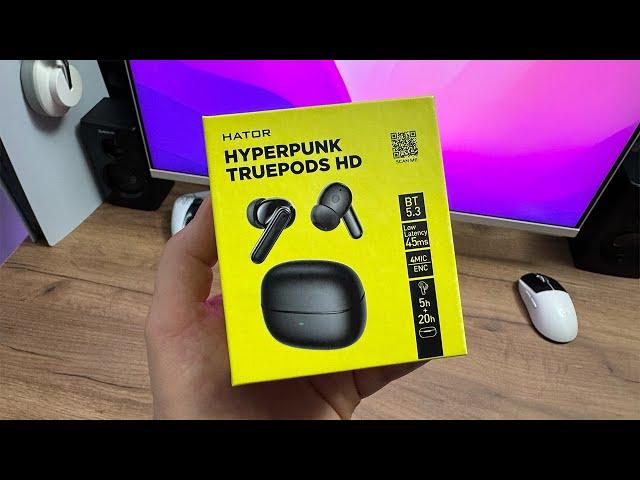 Тестуємо та розігруємо Hator Hyperpunk Truepods HD