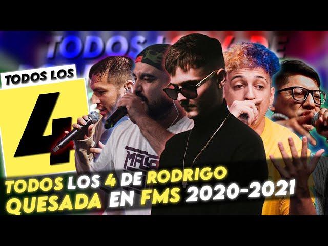 ¡TODOS LOS 4 DE RODRIGO QUESADA EN FMS 2021!