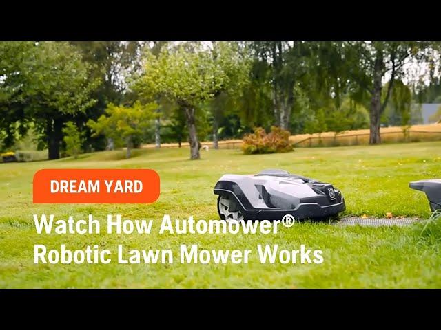 Watch How Husqvarna Automower® Robotic Lawn Mower Works