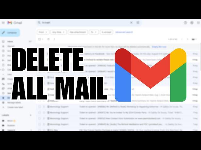 How To Delete All Emails in Gmail At Once (Quick & Easy)