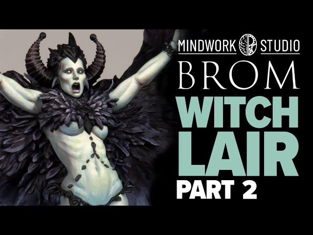 Mindwork Studio, Brom Witch Lair Part 2: Creating Contrast Between Elements.