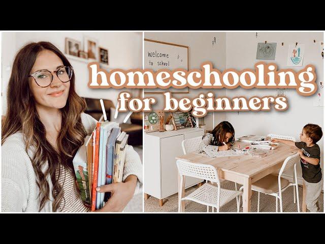 HOW WE HOMESCHOOL OUR KIDS + WHAT WE USE! curriculum, daily rhythms + more!