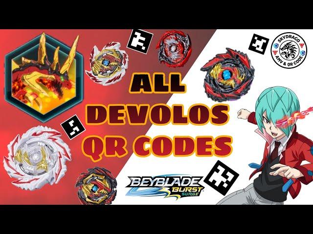 ALL DEVOLOS QR CODES | BEYBLADE BURST APP