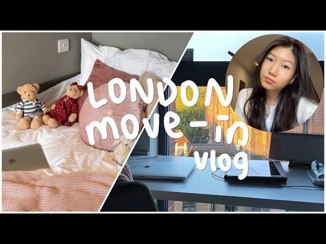 ️ london uni move in vlog | uni halls