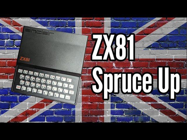 Sinclair ZX81 Spruce Up (Composite, 16K, Keyboard & More!)