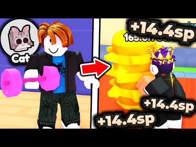 I Went NOOB To PRO With STRONGEST 1.8 TRILLION STAT PET TEAM in Roblox Arm Wrestle Simulator..