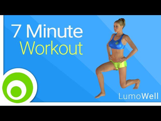7 minute workout: rutina de ejercicios para bajar de peso y tonificar todo el cuerpo