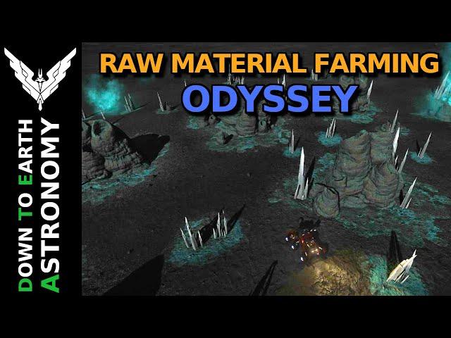 Raw Material Farming in Odyssey | Crystal shards