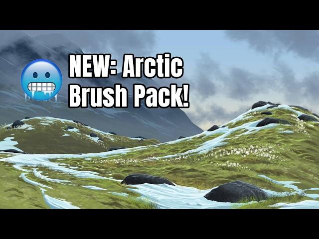  NEW Arctic Brush Pack! (Name Your Own Price) #drawing