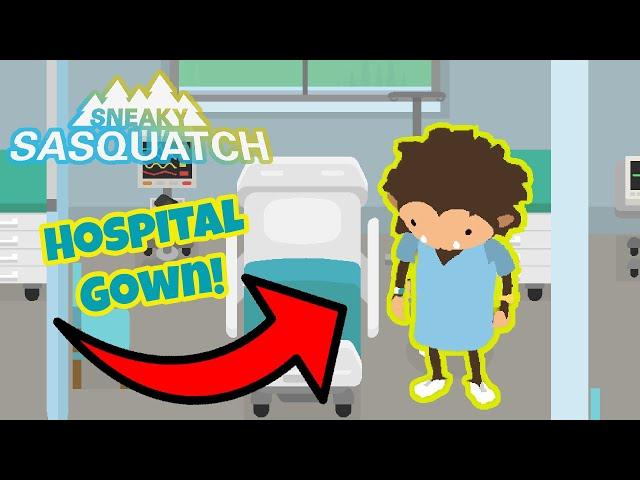 How To Unlock The Hospital Gown! - Sneaky Sasquatch