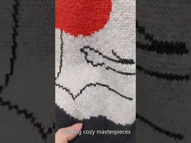 Chinese sweater production factory