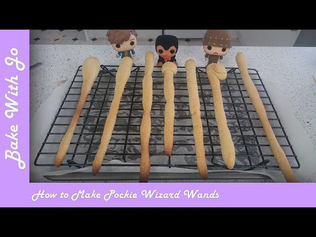 How to Make Edible Harry Potter Wands | Bake With Jo