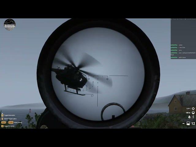 Long Range SNIPING IN  \ ARMA REFORGER \ PC \ LIVE Dune Mountain