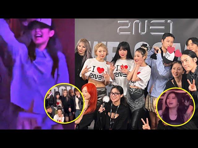 Jennie, Babymonster, Bigbang, iKon, Winner and YG cute reactions at 2NE1 concert