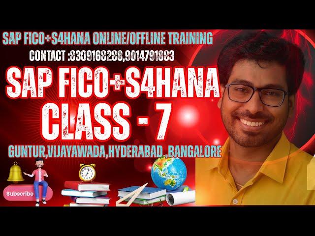 SAP S/4HANA Tutorial For Beginners class-8,SAP FICO Training in Telugu,SAP FICO in telugu,